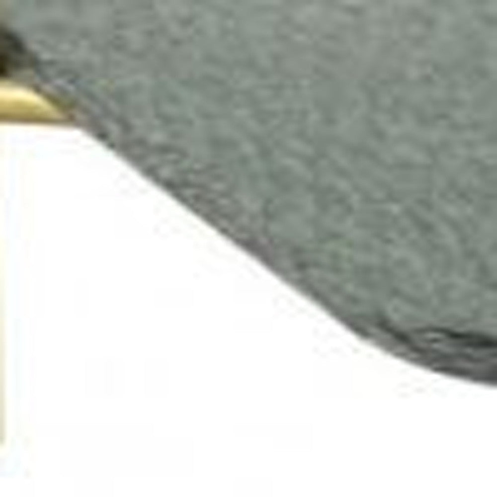 43" Gold And Clear Glass Square Coffee Table With Shelf By Homeroots | Coffee Tables | Modishstore - 3