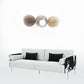 89" White Faux Cowhide and Silver Sofa By Homeroots | Sofas | Modishstore - 2