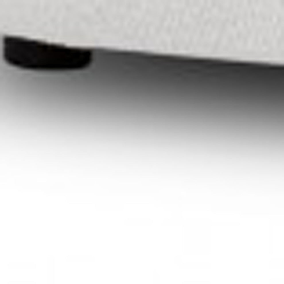 90" Off White Textured Fabric Sofa By Homeroots | Sofas | Modishstore - 3
