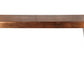 60" Copper Aluminum Sled Console Table By Homeroots | Console Tables | Modishstore