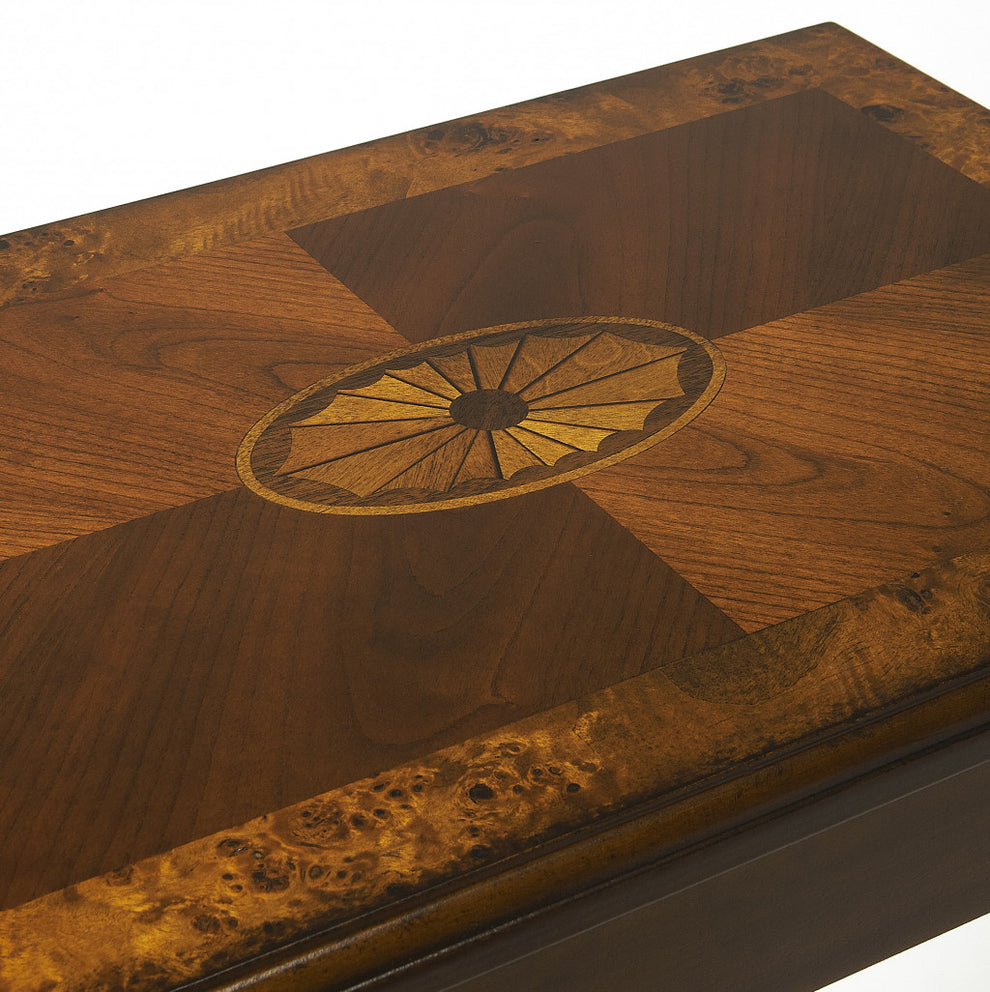 25" Medium Brown Manufactured Wood Rectangular End Table With Shelf By Homeroots | End Tables | Modishstore - 7