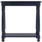 24" Black Manufactured Wood Rectangular End Table With Shelf By Homeroots | End Tables | Modishstore - 6