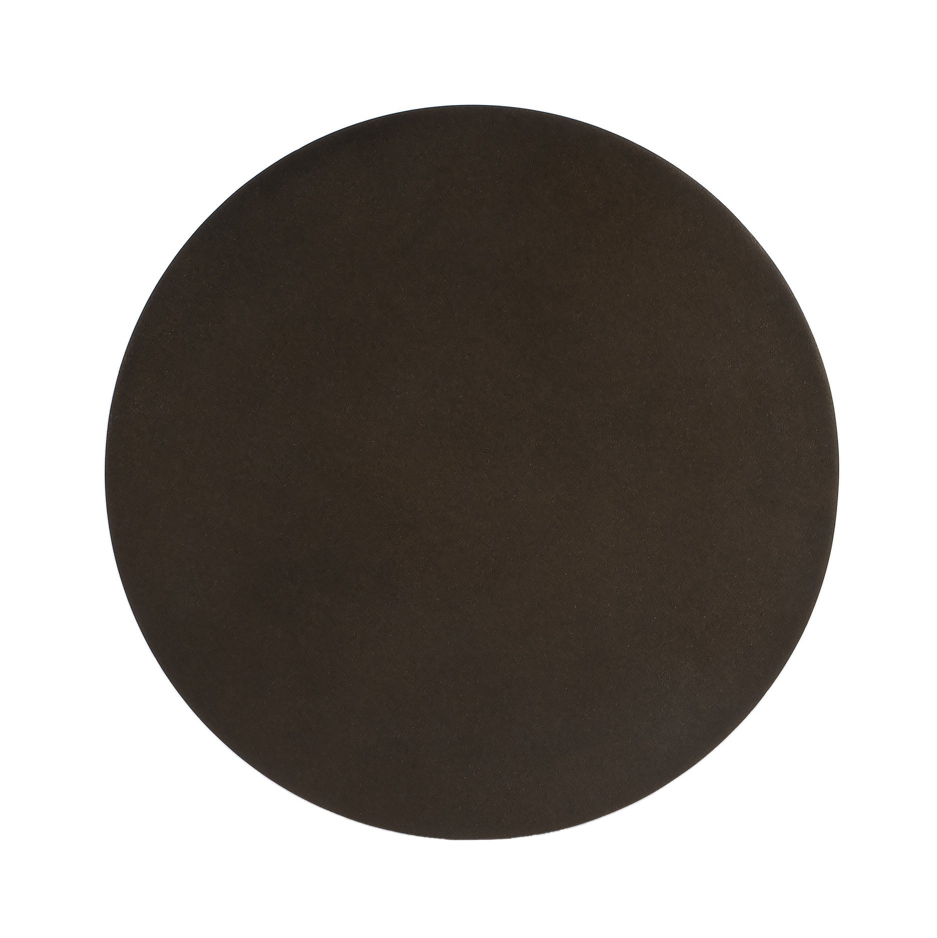 18" Dark Burnished Bronze Aluminum Round Top Pedestal End Table By Homeroots | End Tables | Modishstore - 4