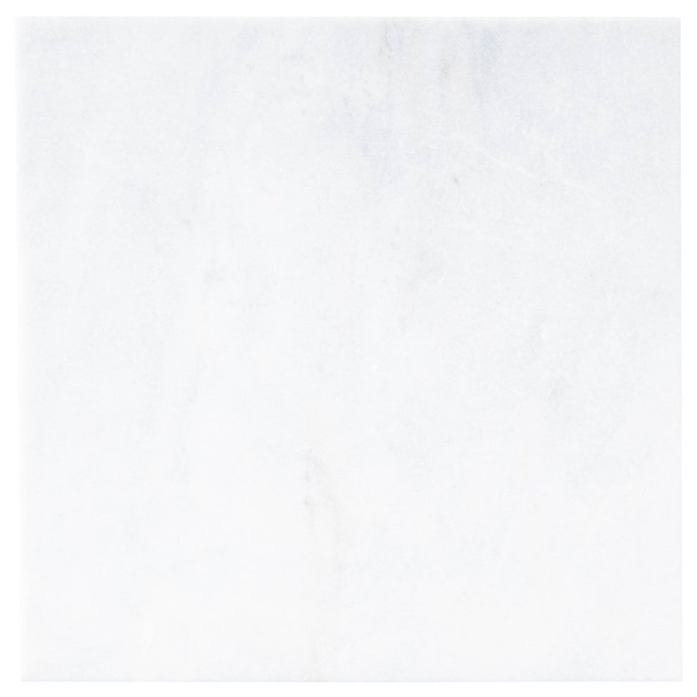 26" Silver and White Marble Square C Shape End Table By Homeroots | End Tables | Modishstore - 7