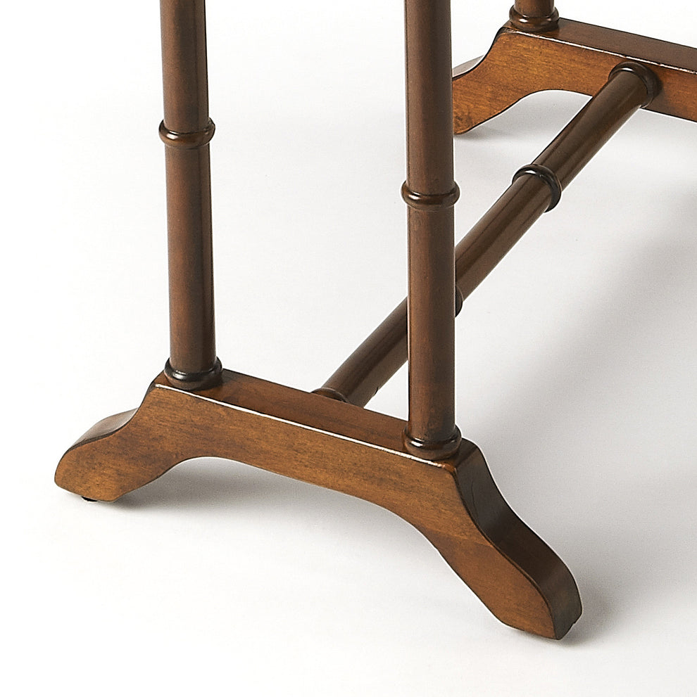 26" Medium Brown Solid And Manufactured Wood Rectangular End Table With Drawer By Homeroots | End Tables | Modishstore - 5