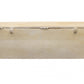46" Antique White Solid Carved Wood Scroll Bench with Flip Top By Homeroots