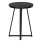 22" Black Faux Marble Round End Table By Homeroots | End Tables | Modishstore - 2