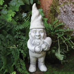 HomArt Clifford the Cement Garden Gnome - Grey - Set of 4