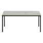 40" Grey And Black Rectangular Coffee Table By Homeroots | Coffee Tables | Modishstore - 4