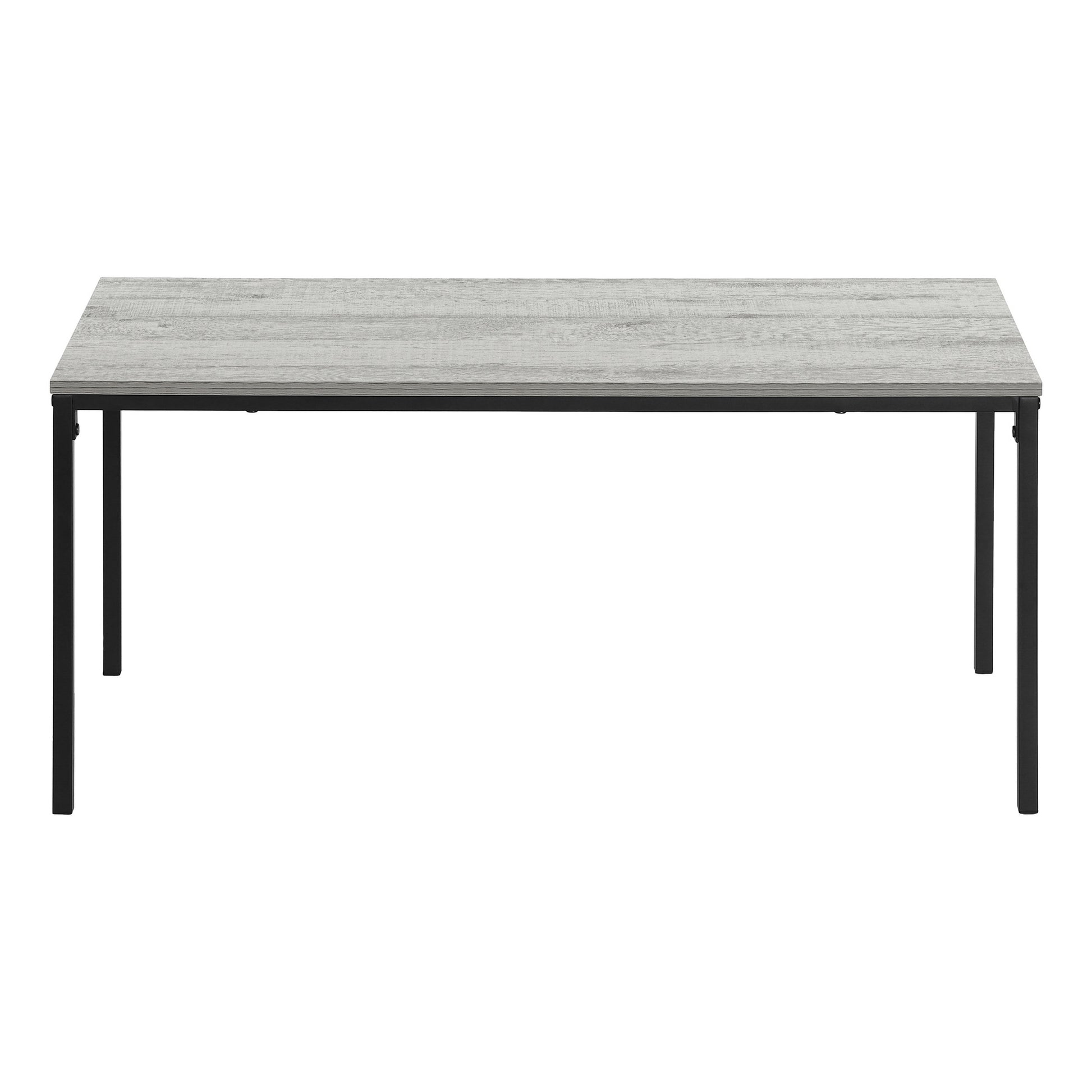 40" Grey And Black Rectangular Coffee Table By Homeroots | Coffee Tables | Modishstore - 4