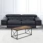 41" Brown Rectangular Coffee Table By Homeroots