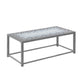 42" Grey Rectangular Coffee Table By Homeroots | Coffee Tables | Modishstore
