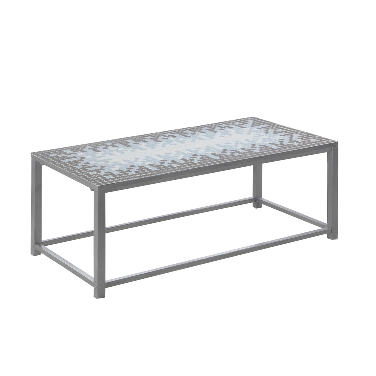 42" Grey Rectangular Coffee Table By Homeroots | Coffee Tables | Modishstore