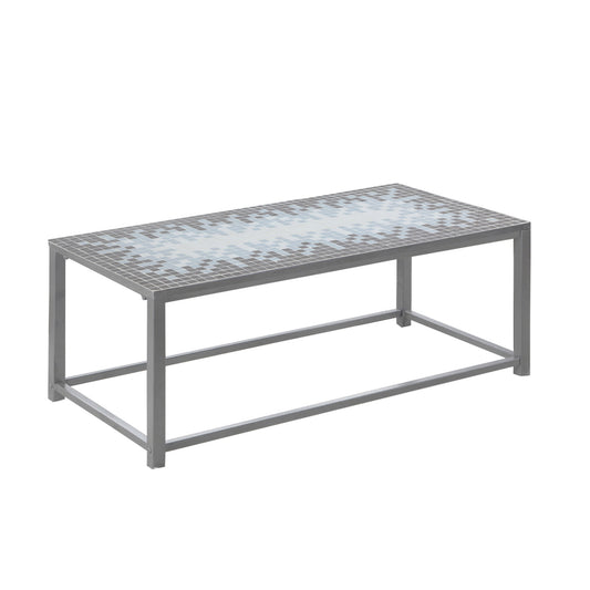 42" Grey Rectangular Coffee Table By Homeroots | Coffee Tables | Modishstore