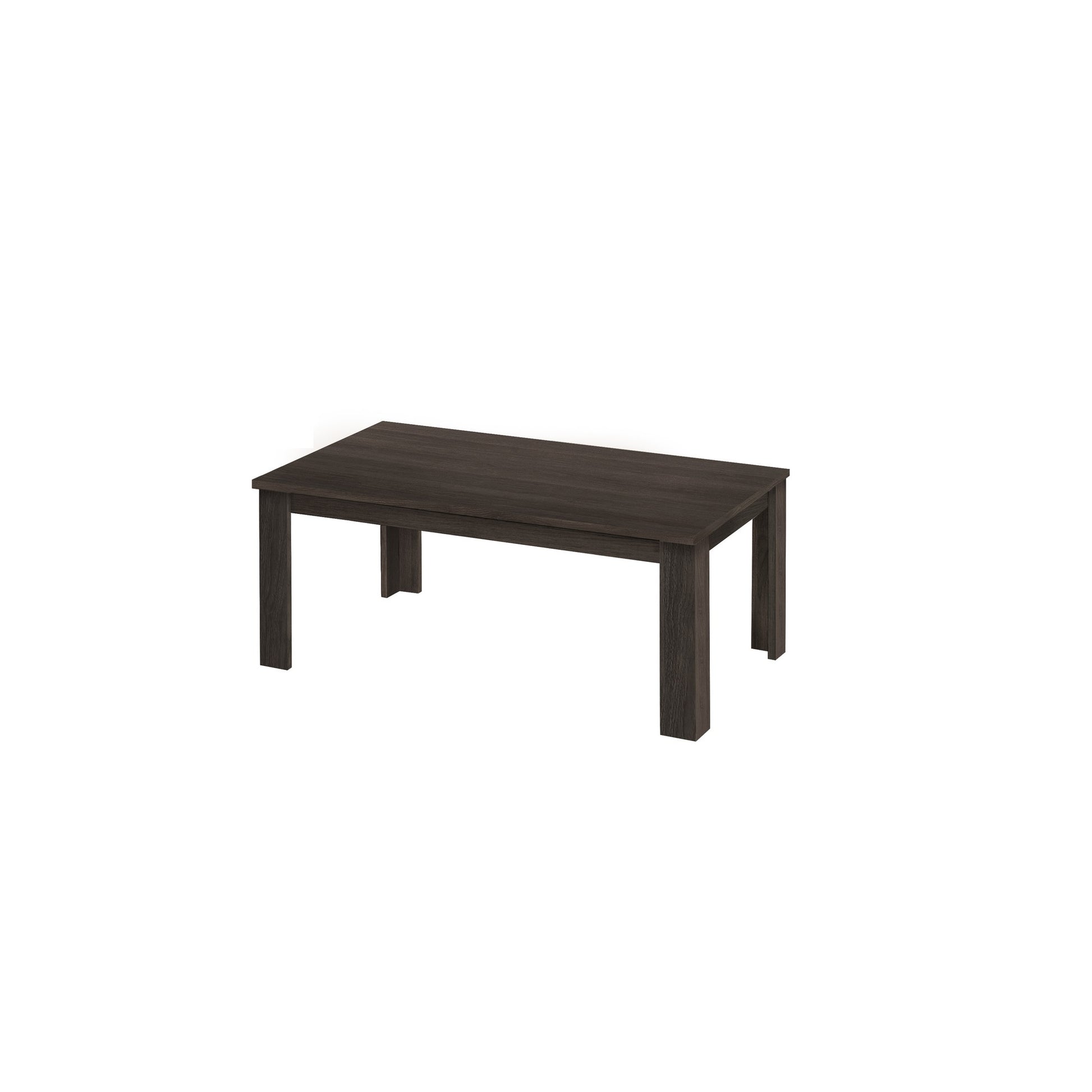 Set Of Three 44" Oak Rectangular Coffee Table By Homeroots | Coffee Tables | Modishstore