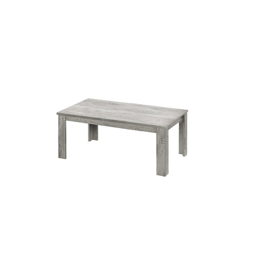 Set Of Three 44" Gray Rectangular Coffee Table By Homeroots | Coffee Tables | Modishstore