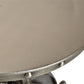 21" Silver Metal And Iron Round End Table By Homeroots | End Tables | Modishstore - 3