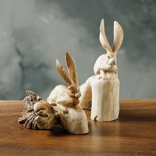 Garden Age Supply Rabbits - Set Of 2 | Animals & Pets | Modishstore
