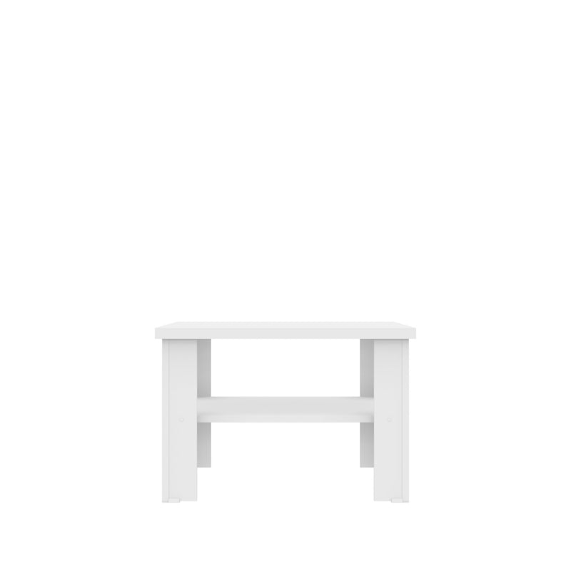 36" White End Table By Homeroots | End Tables | Modishstore