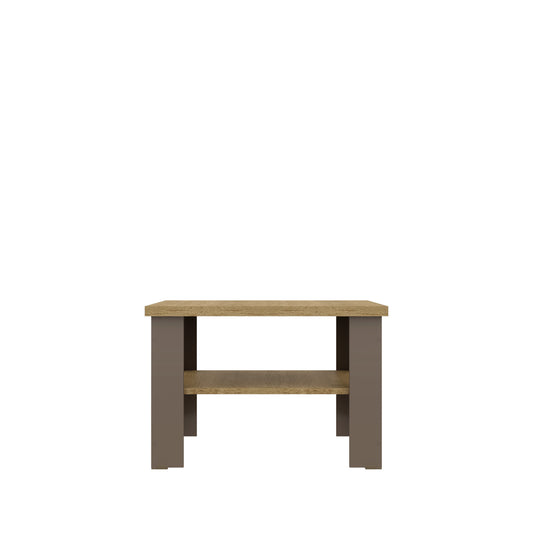 36" Brown And Natural End Table By Homeroots | End Tables | Modishstore