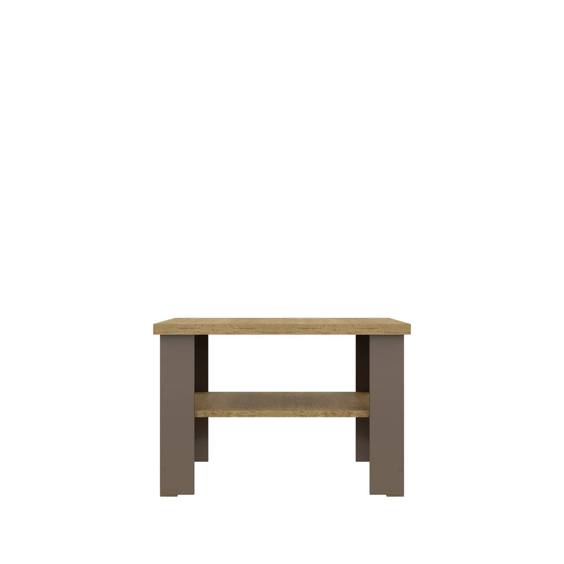 36" Brown And Natural End Table By Homeroots | End Tables | Modishstore