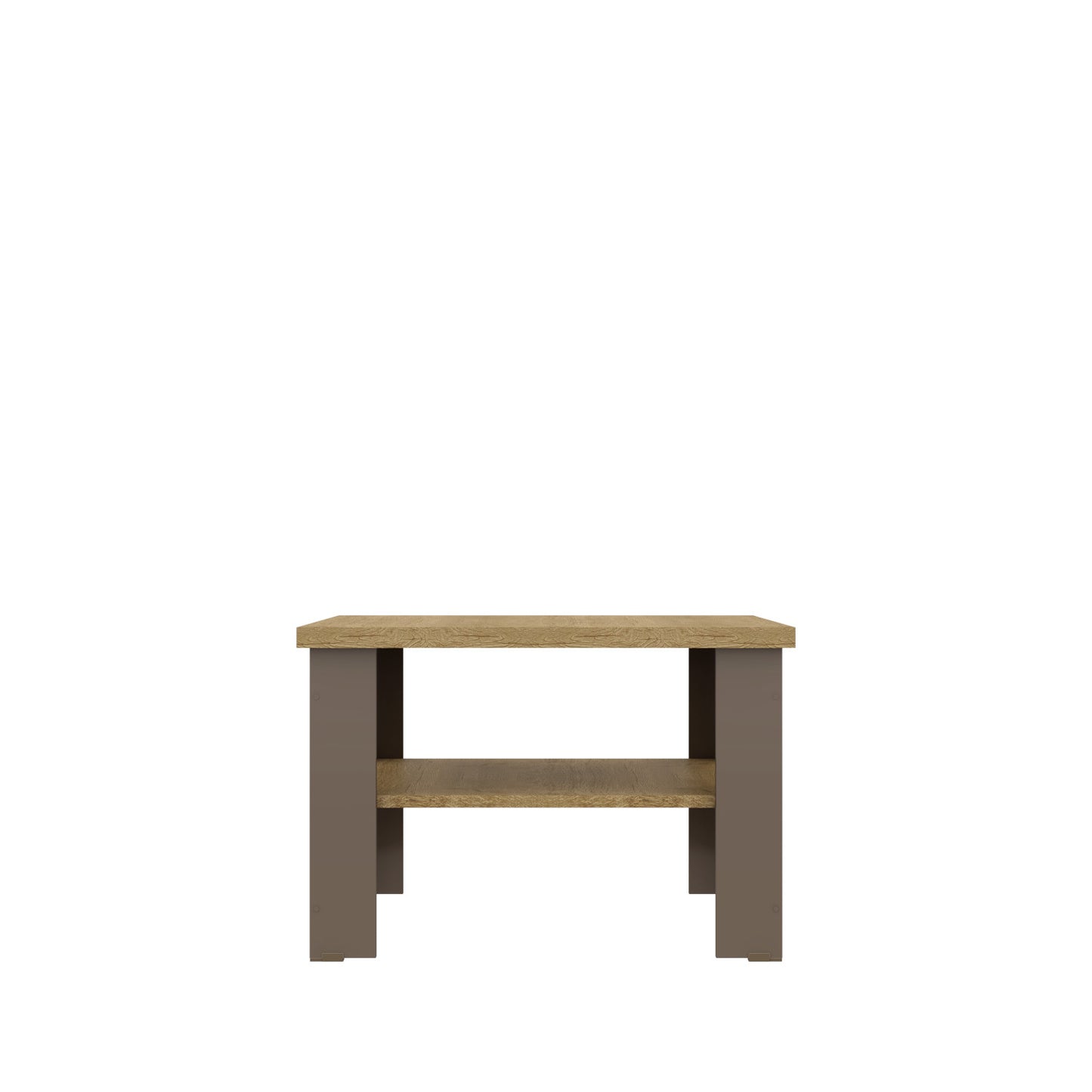 36" Brown And Natural End Table By Homeroots | End Tables | Modishstore - 3