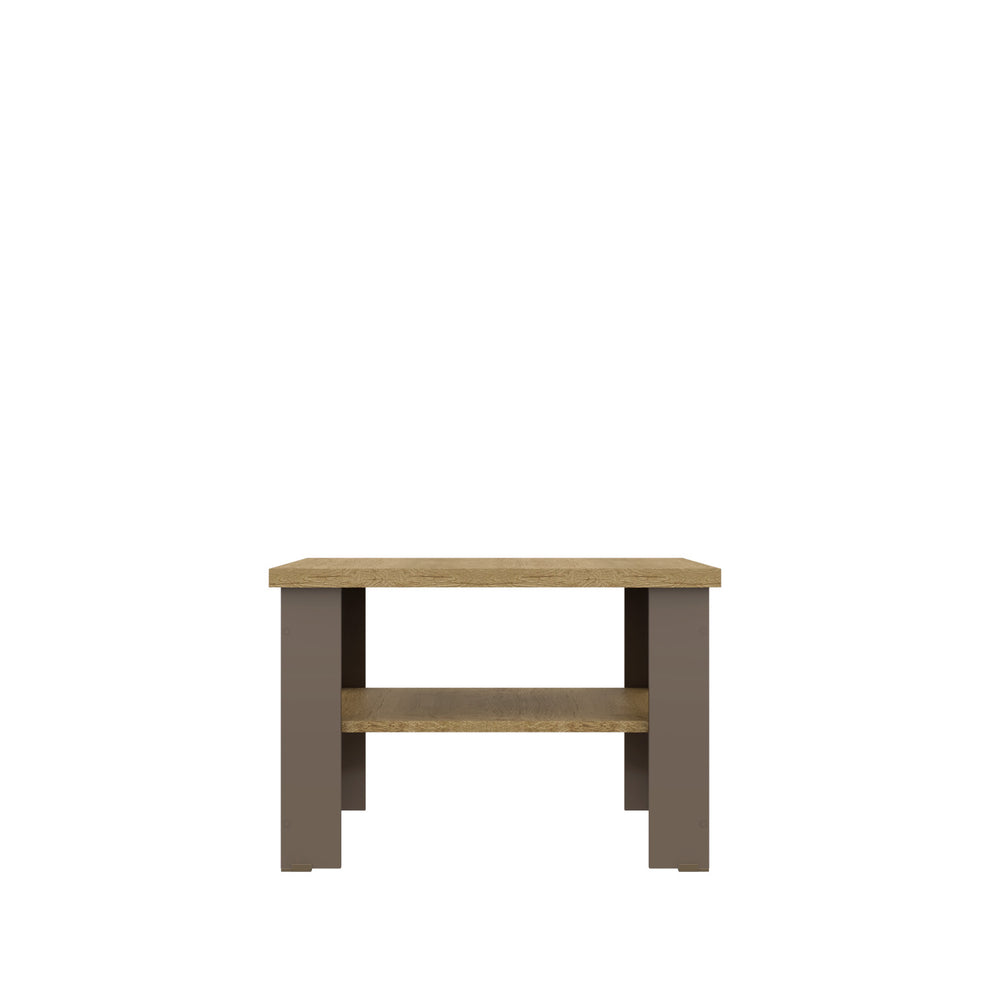 36" Brown And Natural End Table By Homeroots | End Tables | Modishstore - 3
