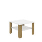 36" Natural And White End Table By Homeroots | End Tables | Modishstore - 2