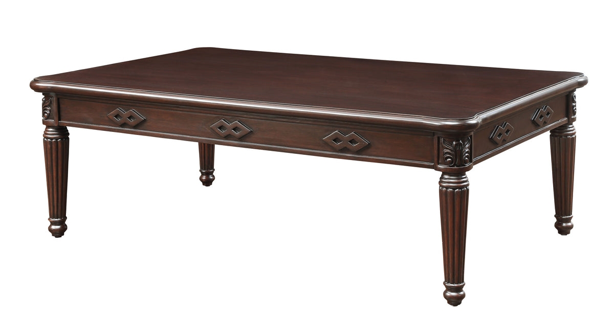 59" Espresso Solid Wood Rectangular Coffee Table By Homeroots | Coffee Tables | Modishstore