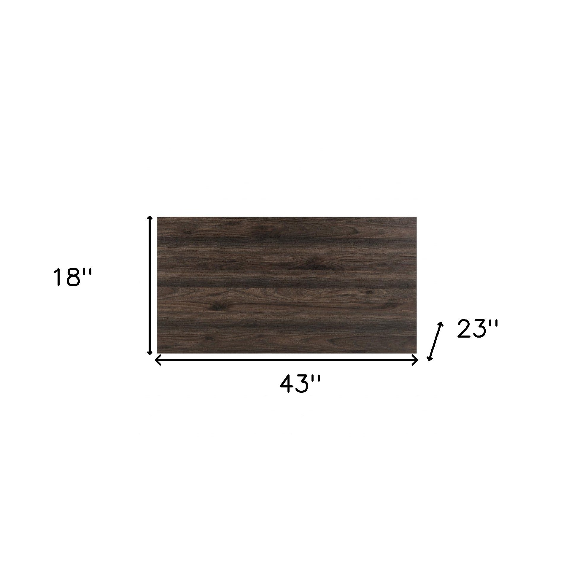 43" Walnut Rectangular Lift Top Coffee Table By Homeroots | Coffee Tables | Modishstore - 5