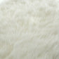 40" White And Gold Upholstered Faux Fur Bench By Homeroots | Benches | Modishstore - 7
