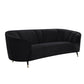 92" Black Velvet Sofa By Homeroots | Sofas | Modishstore
