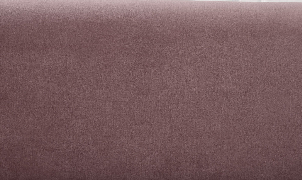90" Pink Velvet And Gold Sofa By Homeroots | Sofas | Modishstore - 8