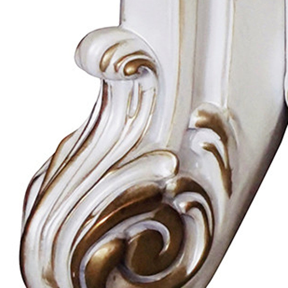 Antique Pearl Armchair By Homeroots | Armchairs | Modishstore - 3