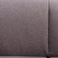 78" Gray Linen And Black Sofa By Homeroots | Sofas | Modishstore - 8