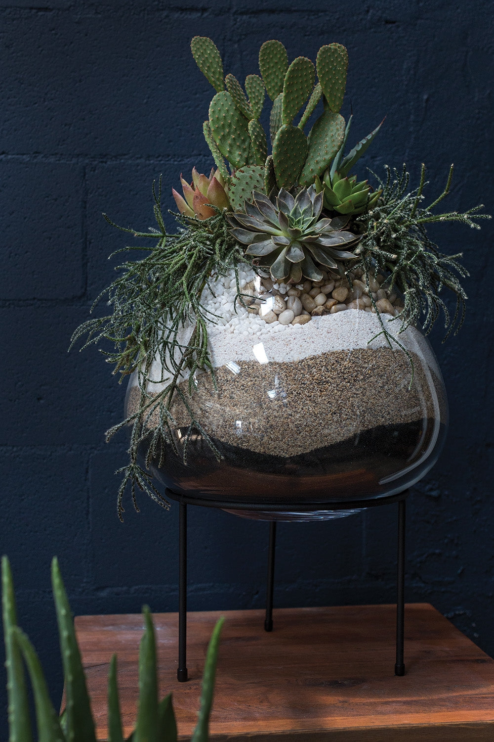 Zadie Stand By Accent Decor | Planters, Troughs & Cachepots | Modishstore - 1