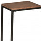 25" Black And Chestnut Solid Wood Rectangular End Table By Homeroots | End Tables | Modishstore - 4