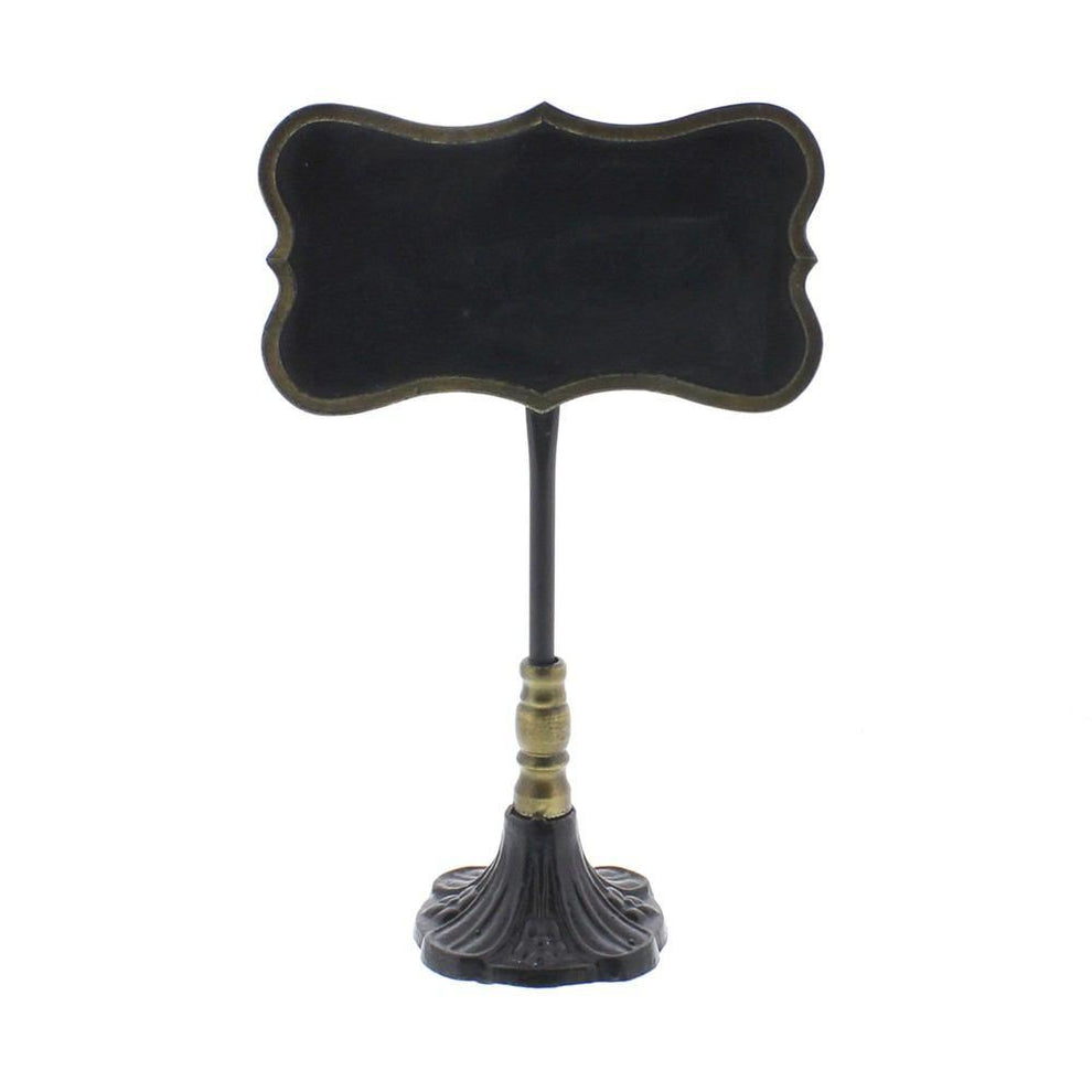 HomArt Carrel Chalkboard Stand - Flourish-3