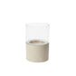 Plinth Glass Terrarium with Ceramic Base By Accent Decor | Planters, Troughs & Cachepots | Modishstore - 2