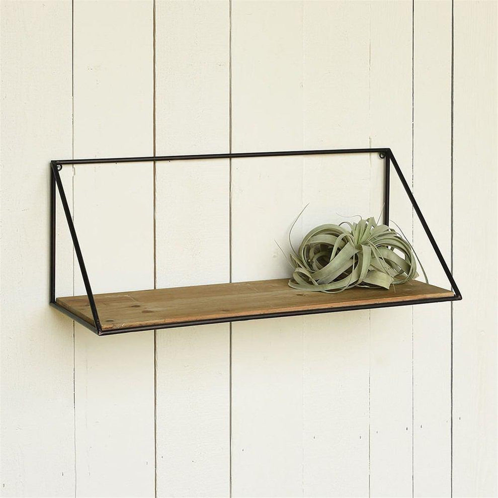 HomArt Hull Wood & Iron Shelf-7