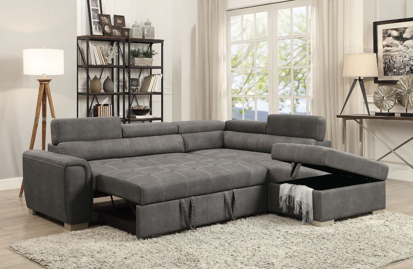 Thelma Sectional Sofa By Acme Furniture | Sectional | Modishstore