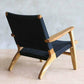 Masaya Arm Chair - Handwoven Black Manila & Teak Hardwood | Armchairs | Modishstore - 6