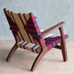 Masaya Arm Chair - Momotombo Pattern & Rosita Walnut | Armchairs | Modishstore - 5