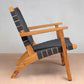 Masaya Outdoor Masaya Arm Chair - Charcoal Sunbrella Strap And Teak | Armchairs | Modishstore - 7