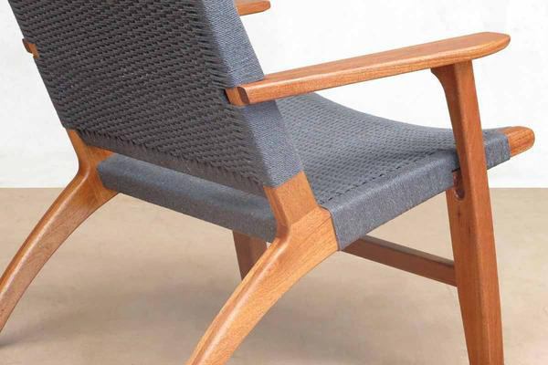 Masaya Build Your Own - Abuelo Woven Manila Lounge Chair | Lounge Chairs | Modishstore - 7