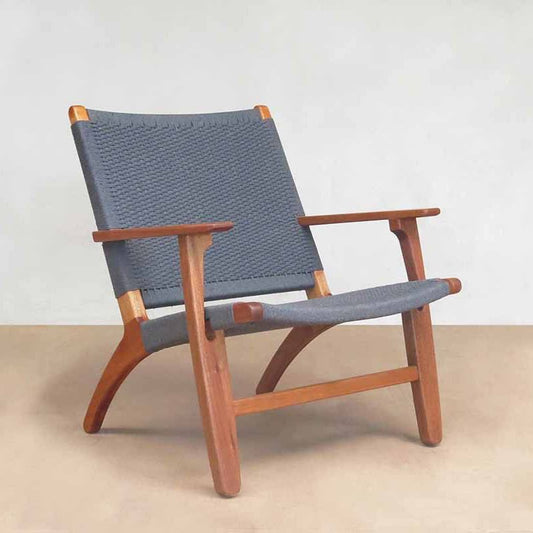 Masaya Build Your Own - Abuelo Woven Manila Lounge Chair | Lounge Chairs | Modishstore