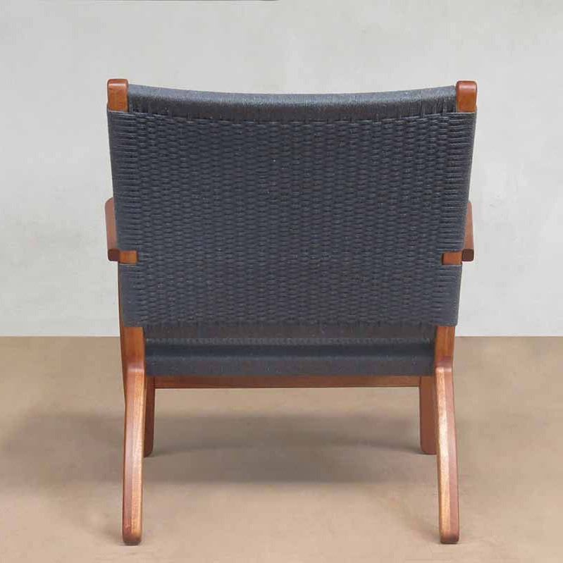 Masaya Build Your Own - Abuelo Woven Manila Lounge Chair | Lounge Chairs | Modishstore - 5
