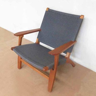 Masaya Build Your Own - Abuelo Woven Manila Lounge Chair | Lounge Chairs | Modishstore - 3