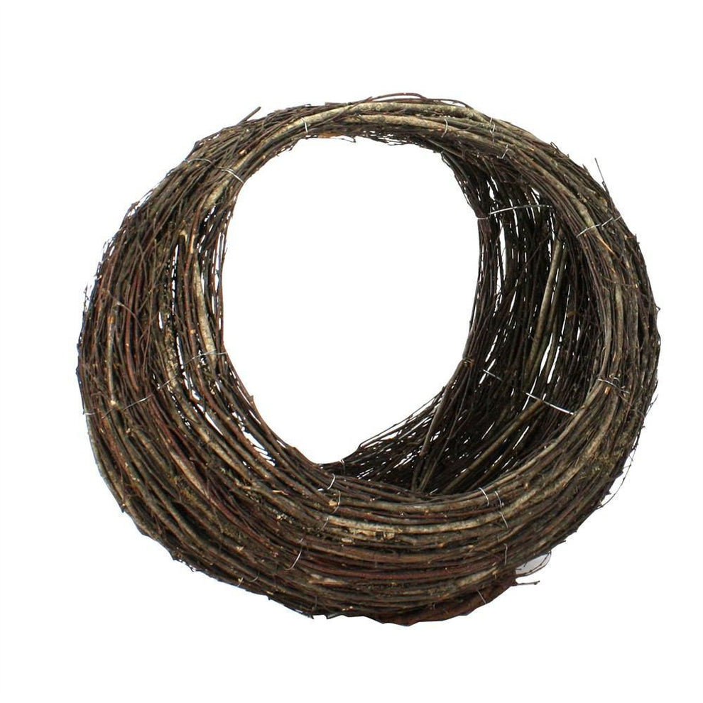 HomArt Willow Ellipse Baskets - Set of 3 - Natural-6