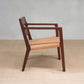 Masaya Managua Arm Chair - Barley Leather And Rosita Walnut | Armchairs | Modishstore - 5